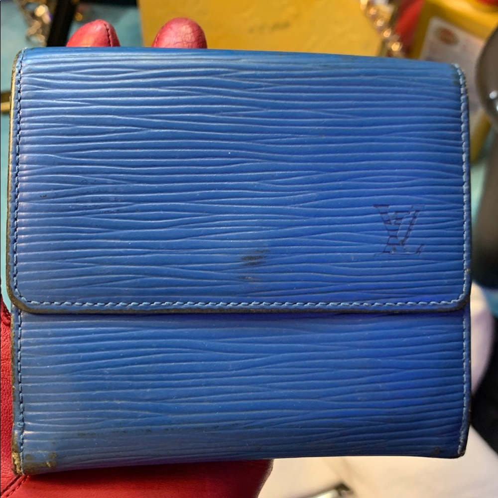 Louis Vuitton Vibrant Blue Wallet